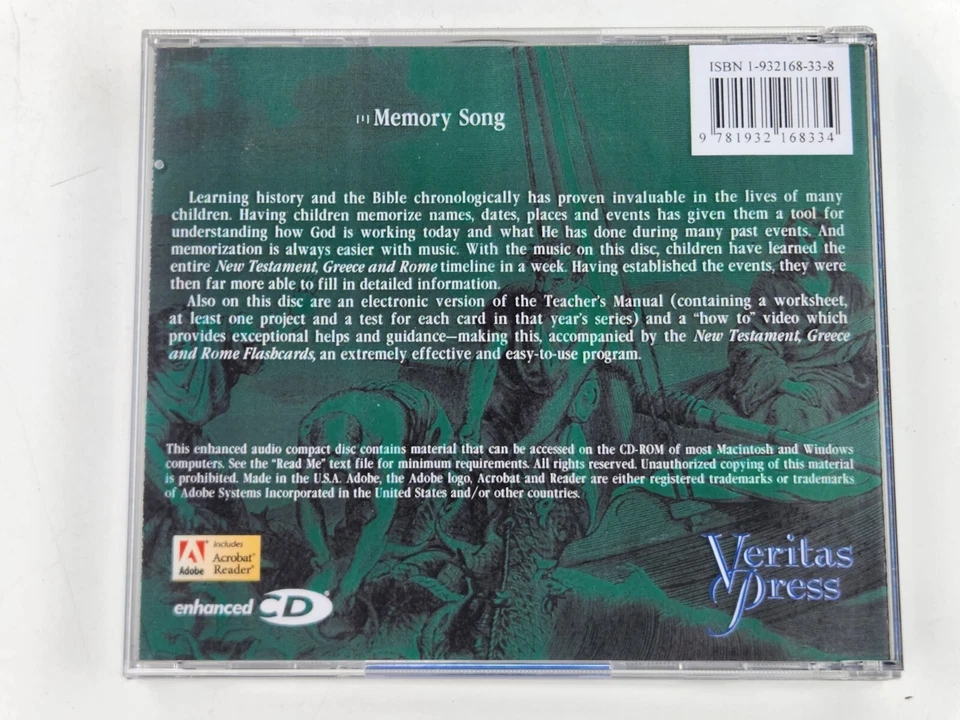 New Testament, Greece & Rome Veritas Press History Series Enhanced CD-ROM - Image 3 of 3