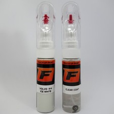 Lackstift für    VOLVO   614  Ice  White            Autolack Pinsel Nadel