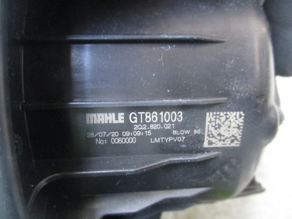 SEAT IBIZA MK5 2020 CALEFACCIÓN SOPLADOR MOTOR VENTILADOR RESISTENCIA 2Q2820021 Foto 4 de 4