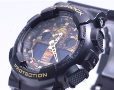 CASIO G-SHOCK GA-100CF-1A9JF Camouflage Dial Series Japan import