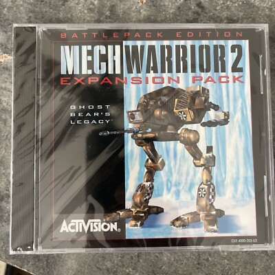 Mech Warrior 2 Expansion Pack  CDROM PC Computer Game 1995 *BRAND NEW* Sealed