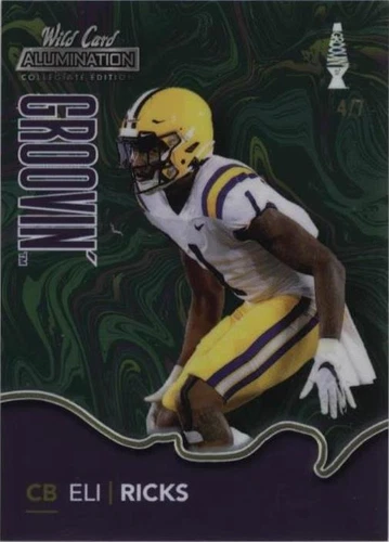 2021 Wild Card Alumination NIL Collegiate Edition Eli Ricks #NGG-22