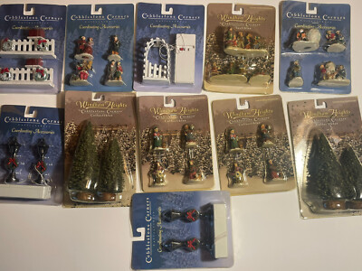 11 Cobblestone Corners New in Package Accessories 