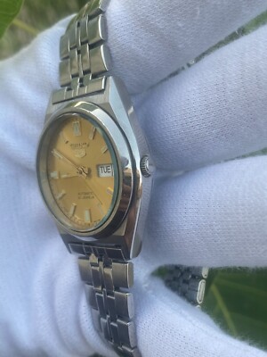 Vintage Seiko 5 Automatic 7S26-0070 Day Date Men's Watch | eBay