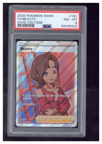 Beauty graded PSA 8 for sale on eBay