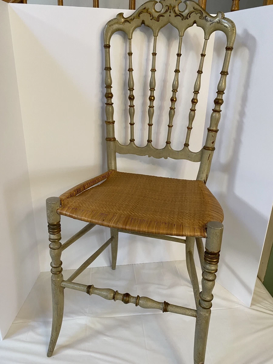 chiappe chair parigina Chiavari Rare Italian Wood Painted Chair