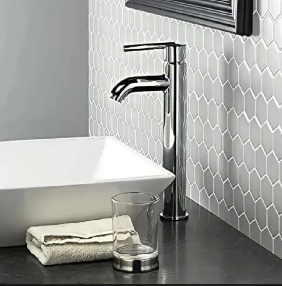 ДЖАКУЗИ 835541 ELGIN POLSIHED ХРОМ ОТДЕЛКА ОДНА РУЧКА СОСУД КРАН НОВЫЙ - Изображение 2 из 4