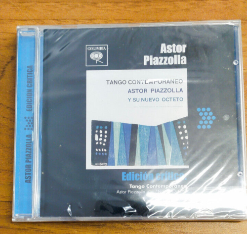 "ASTOR PIAZZOLLA - TANGO CONTEMPORANEO" COLUMBIA -campione gratuito -NUOVO- CD - Afbeelding 1 van 2