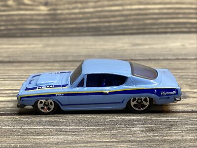 Mattel 2012 Chrysler Group Blue Hemi Cube Die Cast Model Car 