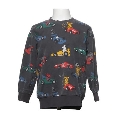 Lindex Kids, Sweatshirt, Größe: 128, Grau/Mehrfarbig, Baumwolle, Sonstiges #DBN