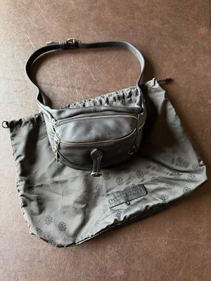 USED Chrome Hearts Leather Snat Pack Bag Black Gunslinger