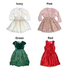 Rare Editions Girls Special Occasion/Holiday Regular Fit Dress