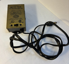 AURORA MODEL MOTORING 24 V MOTOR PACK TRANSFORMER Slot Car A-1B GOLD Powers On