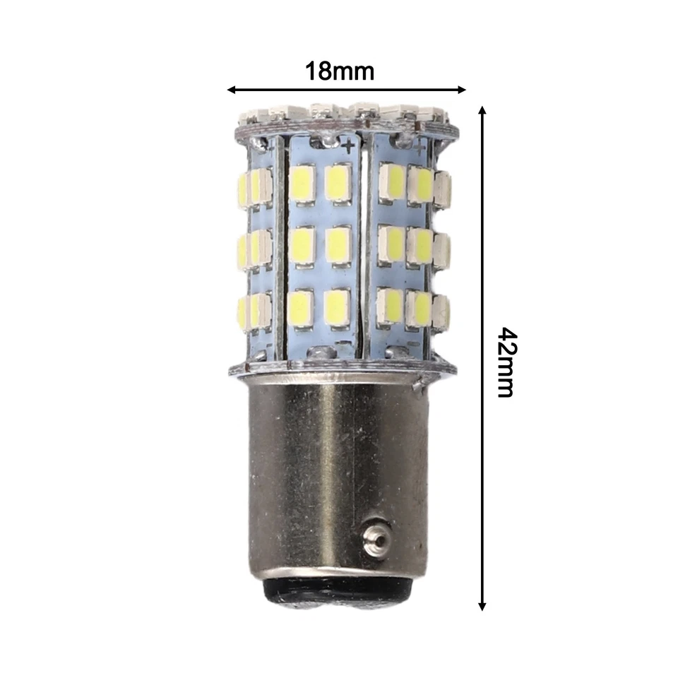 2PCS BAY15D LED Bulbs for Brake Stop Tail Lights Energy Saving & Super Bright - Image 4 of 4