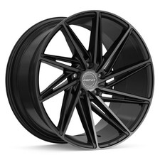Inovit Ysm-059 Turbine Ii Wheels 20x8.5 30 5x114.3 73.1 Black Rims Set Of 4