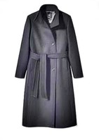 MANGO Sirenita Women's Plus Size Wool Blend Coat - NWT Sz. 2X