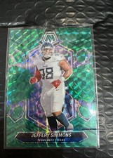 2024 Panini Mosaic - Jeffery Simmons #215 Green Mosaic Prizm