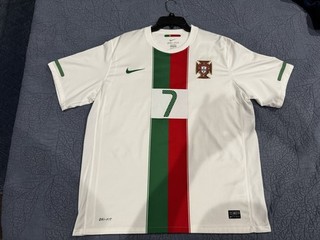 Nike 2010 Portugal Away Jersey #7 Ronaldo Soccer World Cup CR7 Size XL Men's