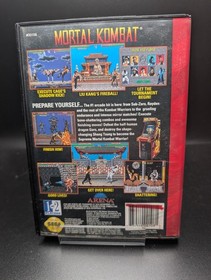 Mortal Kombat Sega Genesis, 1993 Complete In Box Game Games Lot MK 
