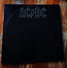 AC / DC Back In Black Vinyl LP Schallplatte O...
