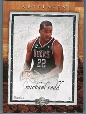 2007-08 Upper Deck Artifacts Milwaukee Bucks Michael Redd #51