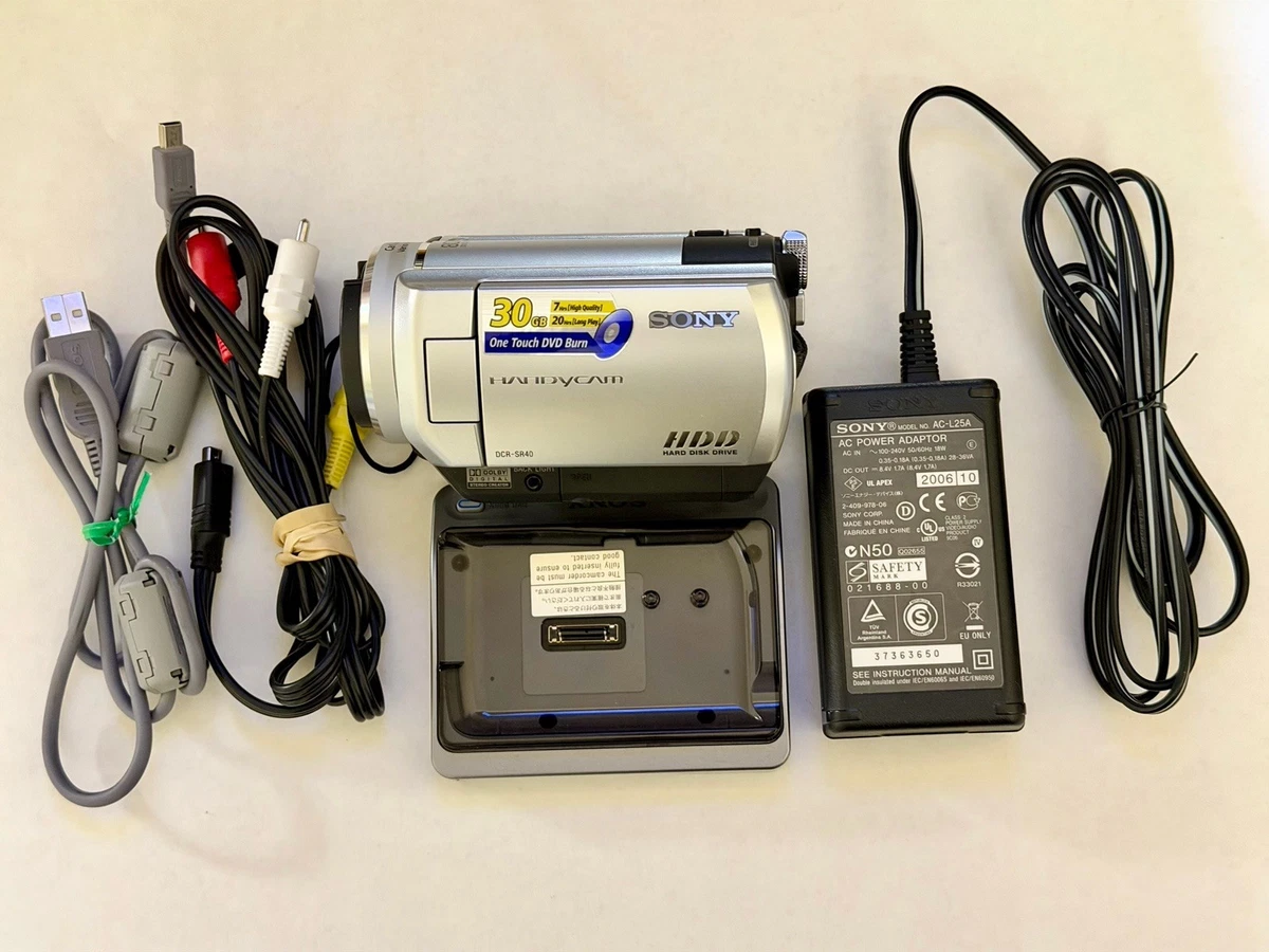 Sony Handycam Hard Disk Drive (HDD) 800x Digital Zoom Camcorders