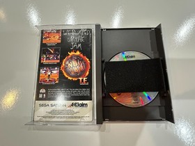 Galactic Attack (Sega Saturn 1995) CIB Complete with Registration Card Tested EX