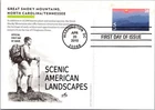 Dr Jim Stamps 28C Great Smoky Mountains First Day Issue Postcard Artcraft