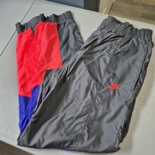 Vintage Nike Pants Mens Large Gray Windbreaker Jogger Track Retro 80s 90s