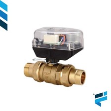 342 | Valvola di zona a sfera a due vie completa di servocomando con relè 3/4 IC