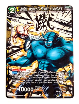 Krillin Moments Before Comeback - BT11-097 R - Rare - Dragon Ball Super_1