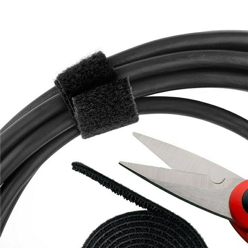 10x Kabel Management Klettverschluss-Rolle (1m, kürzbar); Kabel Management Klett - Photo 5/6