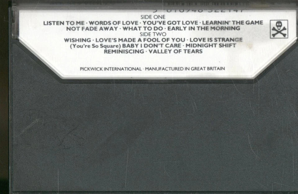 Buddy Holly Legendary Buddy Holly cassette UK Hallmark 1987 HSC3221 - Image 2 of 2