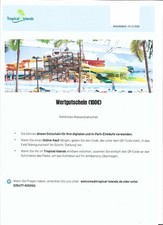 Tropical Islands Gutschein gültig bis 12.2028
