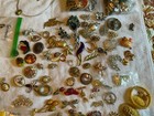 MASSIVE LOT SOME SIGNED HIGHEND +Costume Jewelry 10-20 POUNDS — photo 9