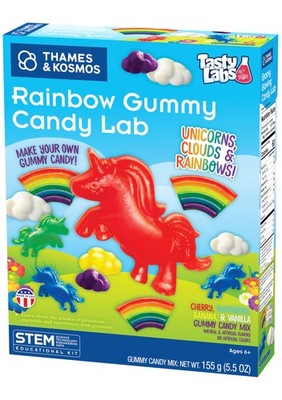 STEM Candy Lab Kit Rainbow Gummy Unicorns Clouds Shapes Thames Kosmos Rainbows