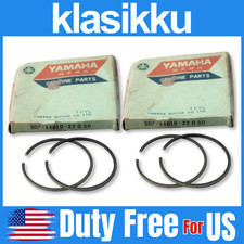 OEM Yamaha 125 AS1 AS2 AS3 1969-1972 Piston Ring Set Oversize 0.50 / 43.50mm 2x
