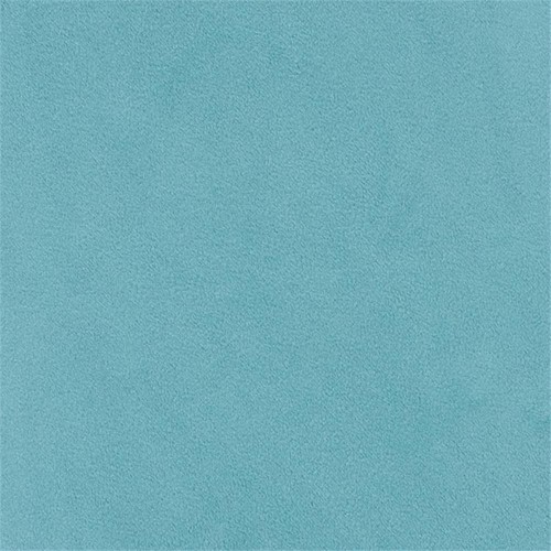 Baxton Studio Thurman Sky Blue Velvet and Gold Finished Metal Ottoman - Picture 5 of 9