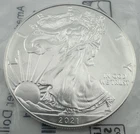 2021 AMERICAN SILVER EAGLE 1 oz .999 Silver Uncirculated Littleton