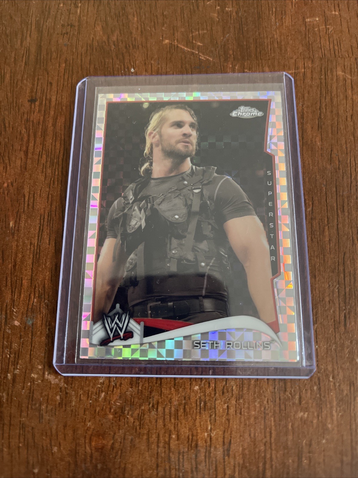 2014 Topps Chrome WWE X-Fractor Seth Rollins #46