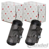 2X NK Radbremszylinder Hinten Passend FÜR Chrysler Voyager Jeep Cherokee
