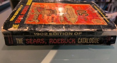 Vintage 1902 Edition of The Sears Roebuck Catalogue, Published In