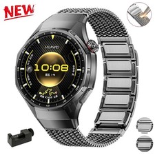 Magnet Armband für Huawei Watch GT6Pro 46mm SmartWatch Metall Ersatz hrenarmband