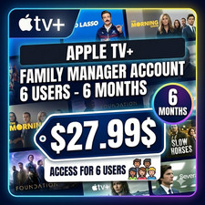 6 Months AppIeTV Premium Access Pass -  Global Smart TV Streaming Service