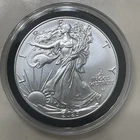 2025 W American .999 Silver Eagle W/ Eagle Privy Mark In Plastic Capsule