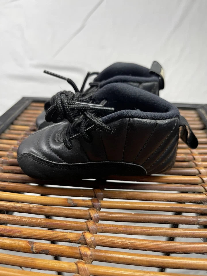 Air Jordan 12 Retro Niños 3C Infant The Master Nike Negro Fondo Suave 378139-013 Foto 4 de 4