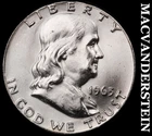 1963 Silver Franklin Half Dollar - Choice Gem Brilliant Uncirculated  #J7977