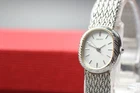 Vintage 1987 N MINT Seiko Bracelet 1221-5920 Oval Quartz Womens Watch From JAPAN