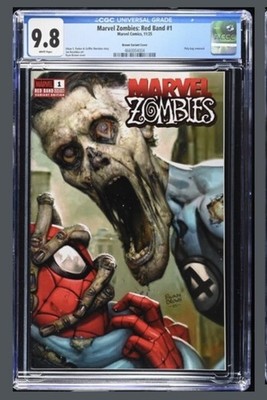 Marvel Zombies Red Band #1 CGC 9.8 Ryan Brown 1:25 NM 2025