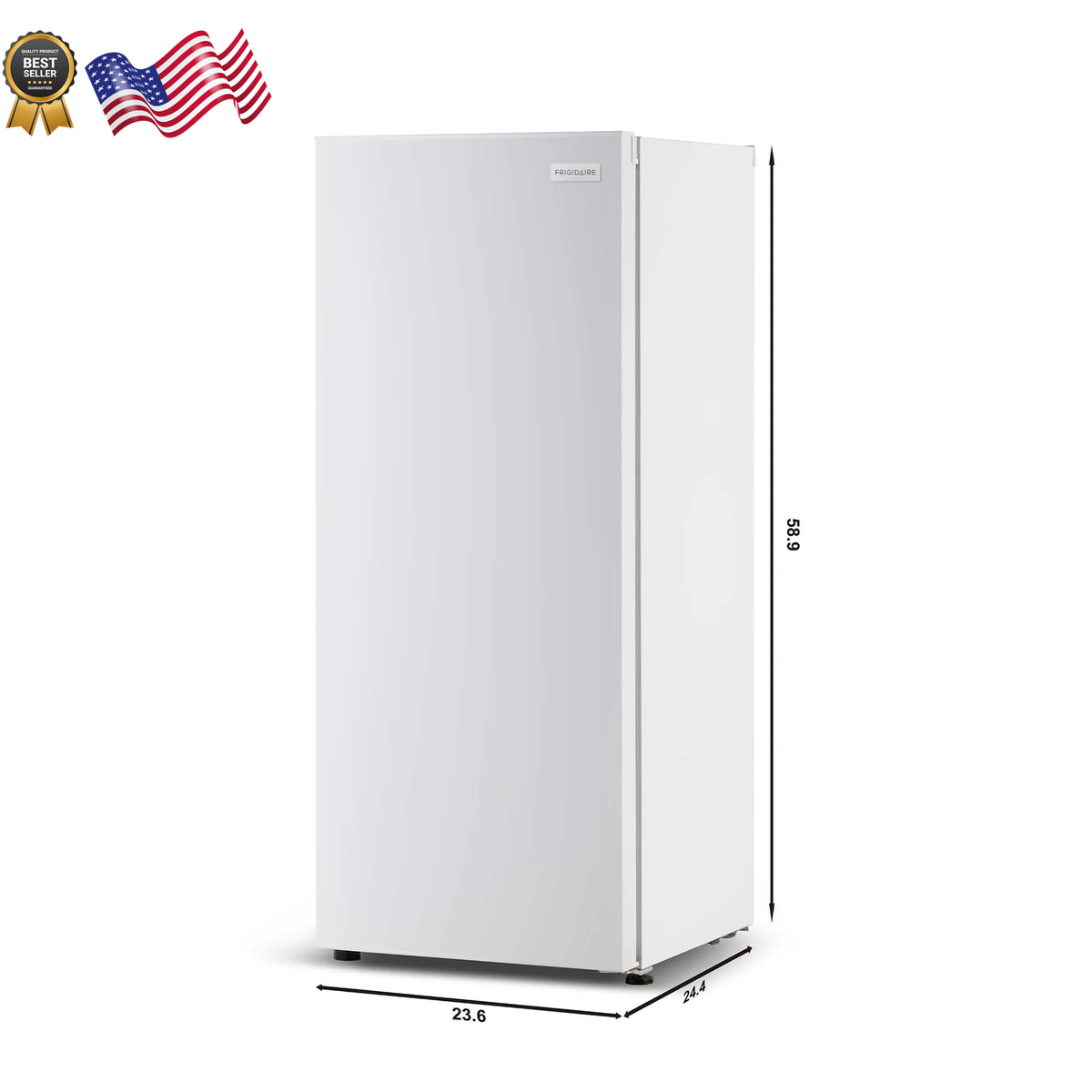 10.0 Cu. ft. Upright Freezer White EFRF1007-6COM FREE SHIPPING | eBay